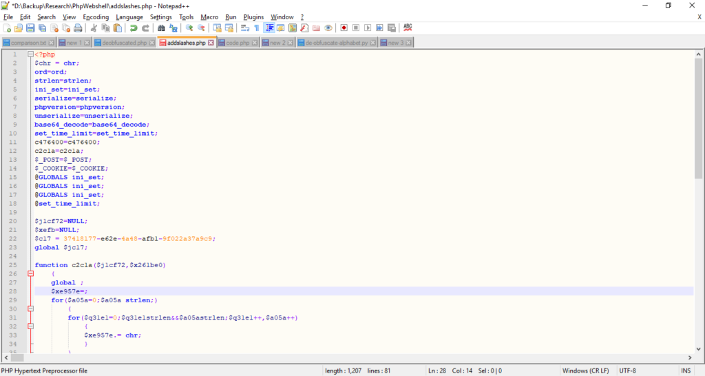 How-to Tutorial: PHP Webshell De-Obfuscation - Labs Detectify